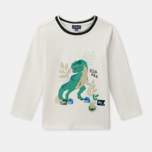 Tee Shirt Manches Longues Ivoire