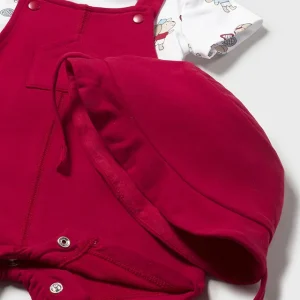 Completo salopette e cappello