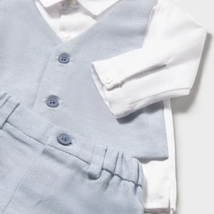 Completo pantalone corto y gilet