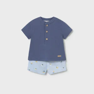 Completo pantalone corto e polo