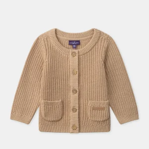 Cardigan beige per bambino