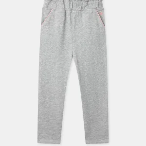 Pantaloni da jogging grigio mélange per bambine