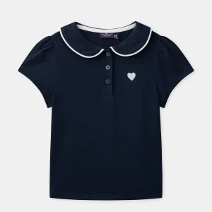 T-shirt blu marino per ragazze