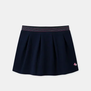 Gonna Plissè Blu Mare per Ragazze