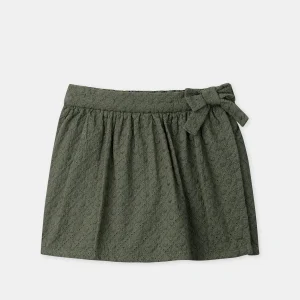 Jupe short kaki Fille