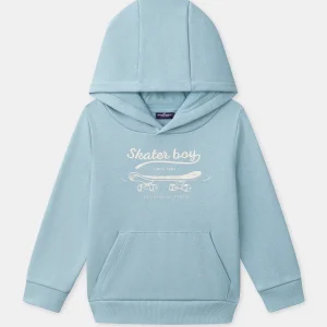 Felpa blu per ragazzi