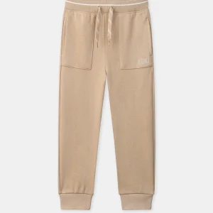 Pantaloni da jogging beige per ragazzi