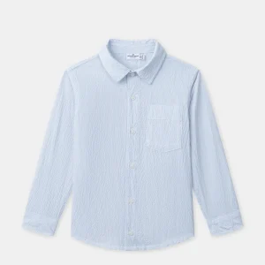 Camicia a Righe Blu per Bambino