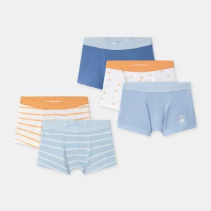 Set di 5 boxer da tennis per ragazzi
