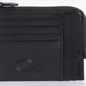 THE BRIDGE porta carte di credito in pelle nero