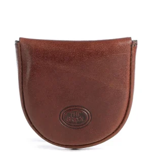 THE BRIDGE portaspicci in pelle tacco in cuoio marrone