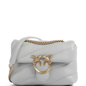 Baby Love Bag Puff Maxi Quilt Pinko grigio perla