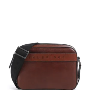 THE BRIDGE TRACOLLA UOMO GIACOMO IN PELLE MARRONE