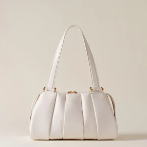 BORBONESE BAULETTO L’ECLAIR MEDIUM BIANCO