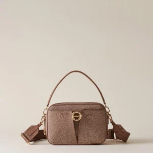 BORBONESE BORSA CAMERA CASE TULIP IN OP MUSHROOM