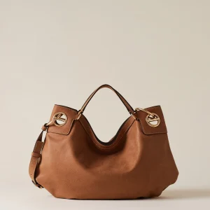 BORBONESE BORSA IN PELLE LONDON HOBO BAG MEDIUM RADICA