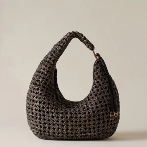 BORBONESE Borsa large nido op naturale