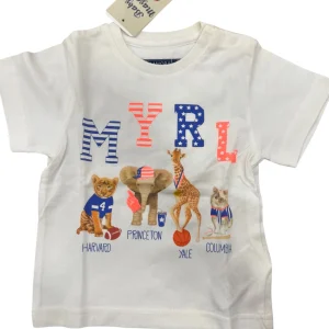 Maglietta a maniche corte neonato