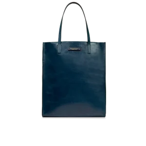 THE BRIDGE Borsa shopper Mirra verticale BLU