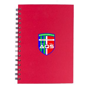 Agenda Get rossa merch. AQS