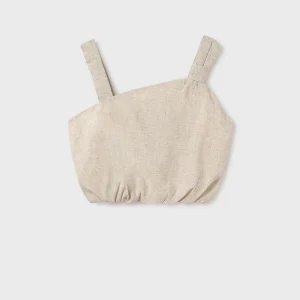 Top con bretelle ragazza