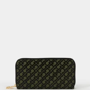 GHERARDINI Portafoglio zip around in Softy FOREST