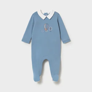 Tutina lunga con colletto neonato Mayoral