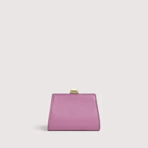 COCCINELLE portamonete IN PELLE livsoft rosa JELLYFISH