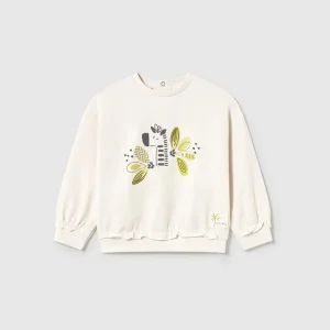 Felpa ricamo baby femmina