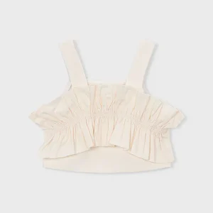 Top con volant bambina Mayoral
