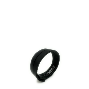 • Bracciale • Cuoio liscio • Nero