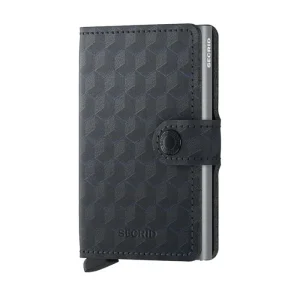 SECRID mini portafoglio miniwallet optical nero