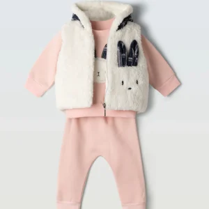 Tuta con gilet  baby femmina Ebita