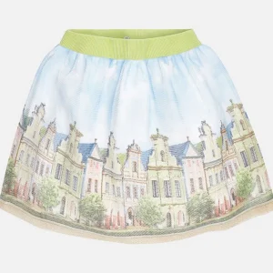 Gonna con grafiche ragazza Mayoral