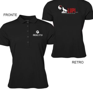 Polo donna agility asd lupi