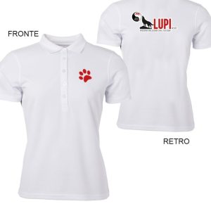 Polo donna asd lupi associati