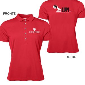 Polo donna asd lupi istruttori