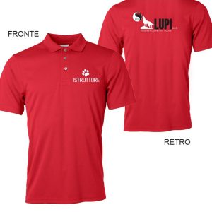 Polo uomo istruttore asd lupi