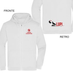 Felpa donna educatore asd lupi