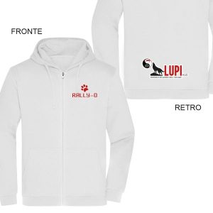 Felpa donna rally-o asd lupi