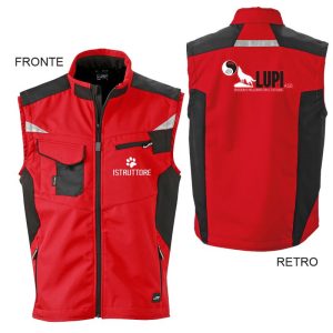 Giaccone smanicato istruttore asd lupi