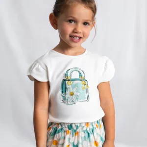 Maglia con manica sbuffo bambina Mayoral