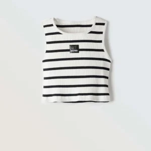 Canotta a righe ragazza Ebita
