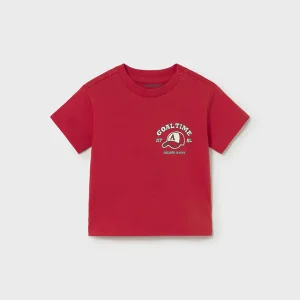 T-shirt con stampa baby boy Mayoral