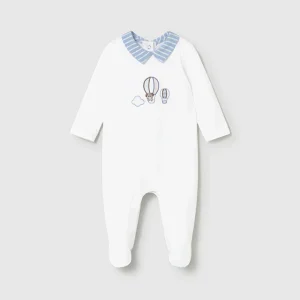 Tutina mongolfiera con colletto neonato Mayoral