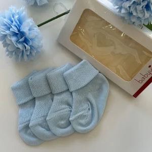 2 paia di calzini neonato Baby Vip caldo cotone