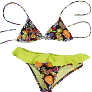 Costume due pezzi a triangolo ragazza Piccole monelle