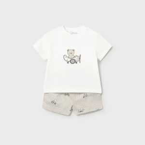 Completo due pezzi corto neonato Mayoral