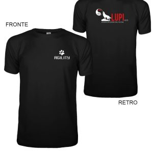 T-shirt uomo agility asd lupi
