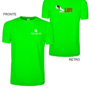 T-shirt uomo mantrailing asd lupi